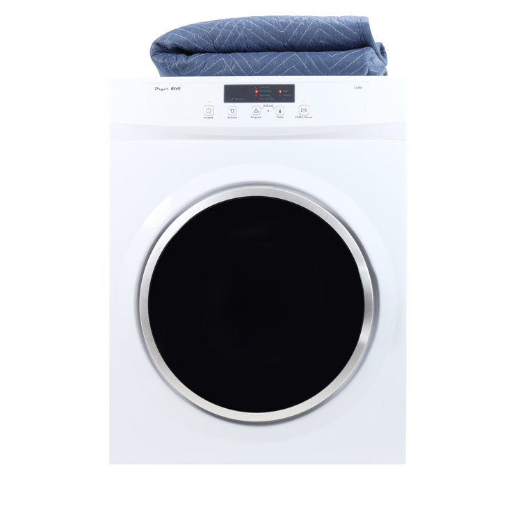 Equator 3.5 Cubic Feet Cu. Ft. Electric Stackable Dryer in White